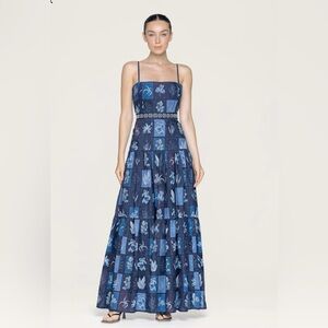 NWT Agua by Agua Bendita Lima Algae Maxi Dress SIZE M